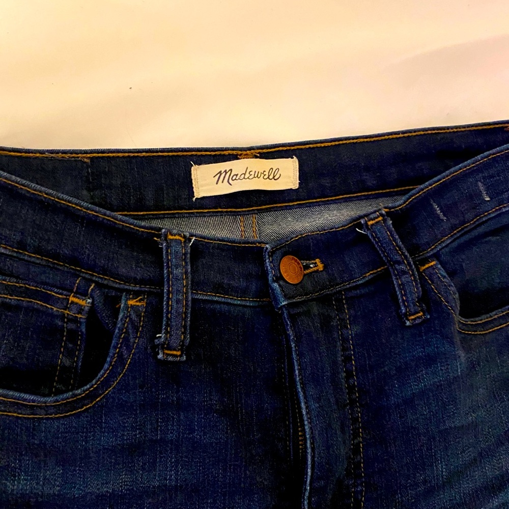 Madewell 9” mid rise skinny Size 27